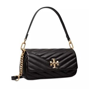 TORY BURCH KIRA CHEVRON SMALL FLAP
SHOULDER BAG